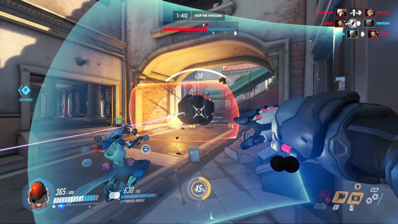 Overwatch Sigma gameplay - no commentary [4K60FPS] 2021 - YouTube