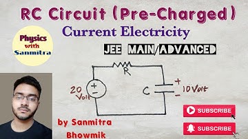RC Circuit with charged capacitor