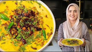Perfect Karhi Pakora Recipe 😍 | Dhabay Jaisi Khatti Meethi Karhi | کڑھی پکوڑا بنانے کا آسان طریقہ screenshot 5