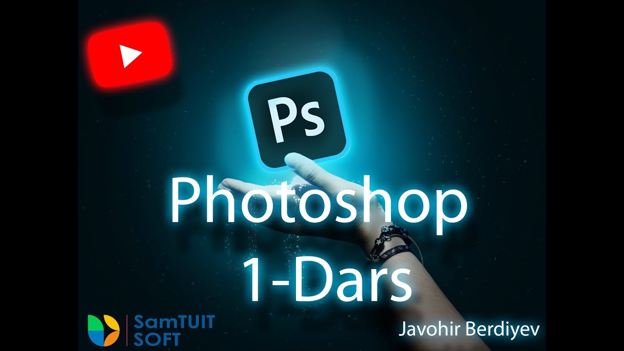 Photoshopdan 1-dars  o'zbek tilida(Photoshop lesson 1)