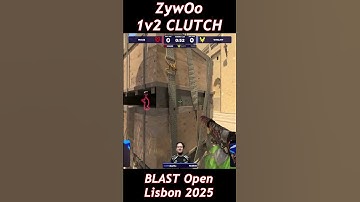 ZYWOO SAVES THE DAY! #cs2 #zywoo #vitality #teamvitality #blast