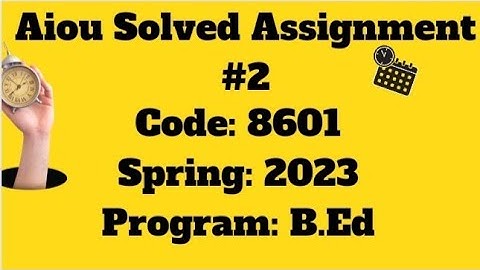 Code 8601|AIOU solved Assignment#2|General Methods of Teaching|aiou |B.ed