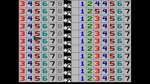 1 pixel scroll demo with hidden borders