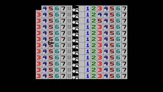 1 pixel scroll demo with hidden borders