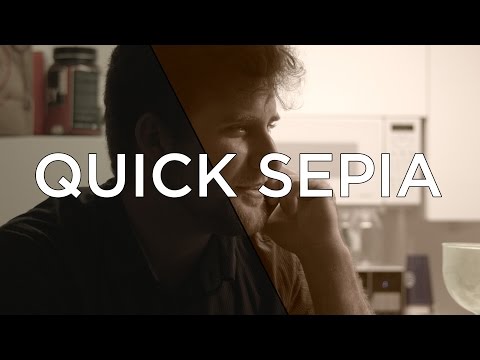 Davinci Resolve Tutorial - Sepia Toning