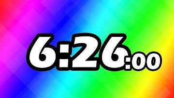 6 Minutes and 26 Second TIMER Countdown
