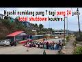 ngashi numidang pung 7 tagi pung 24 gioiba total shutdown koukhre.