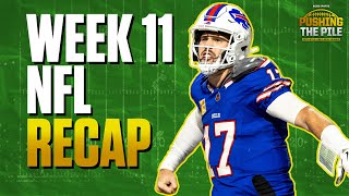 NFL Week 11 Recap & Grades: Bills slay Chiefs, Packers block Bears, Seahawks stun 49ers + More