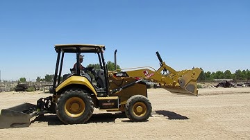 Cat Skip Loader Grader Start Up Procedures by Operator Pina