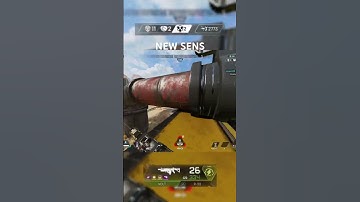 New sens in ranked #apexlegends #clutch #apexlegendsclips #viral #clutch #streamer #1v3 #fyp #gamer