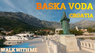 Makarska Riviera Baska Voda Sunset Walk 