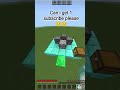 small content creator 🥺❤️ #minecraft#viral#parkour#gaming#shortsfeed