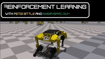 Reinforcement Learning with Quadruped Robot Bittle and NVIDIA Isaac Gym: Almost Walking