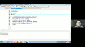 Pemrograman Bahasa C - Membuat Pengelompokkan Nilai (If Else) Dengan Menggunakan Apk Dev C++