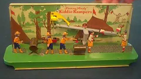 Kenneth Holmes Tin Litho Toy Fair at the Historica...
