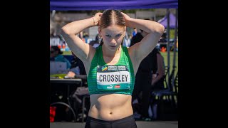 Isabella Izzy Crossley - high jumps of 2025.