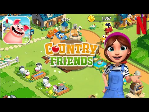 NETFLIX Country Friends - iOS / Android Gameplay