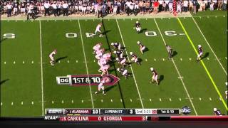 Alabama O vs Penn State D 2011