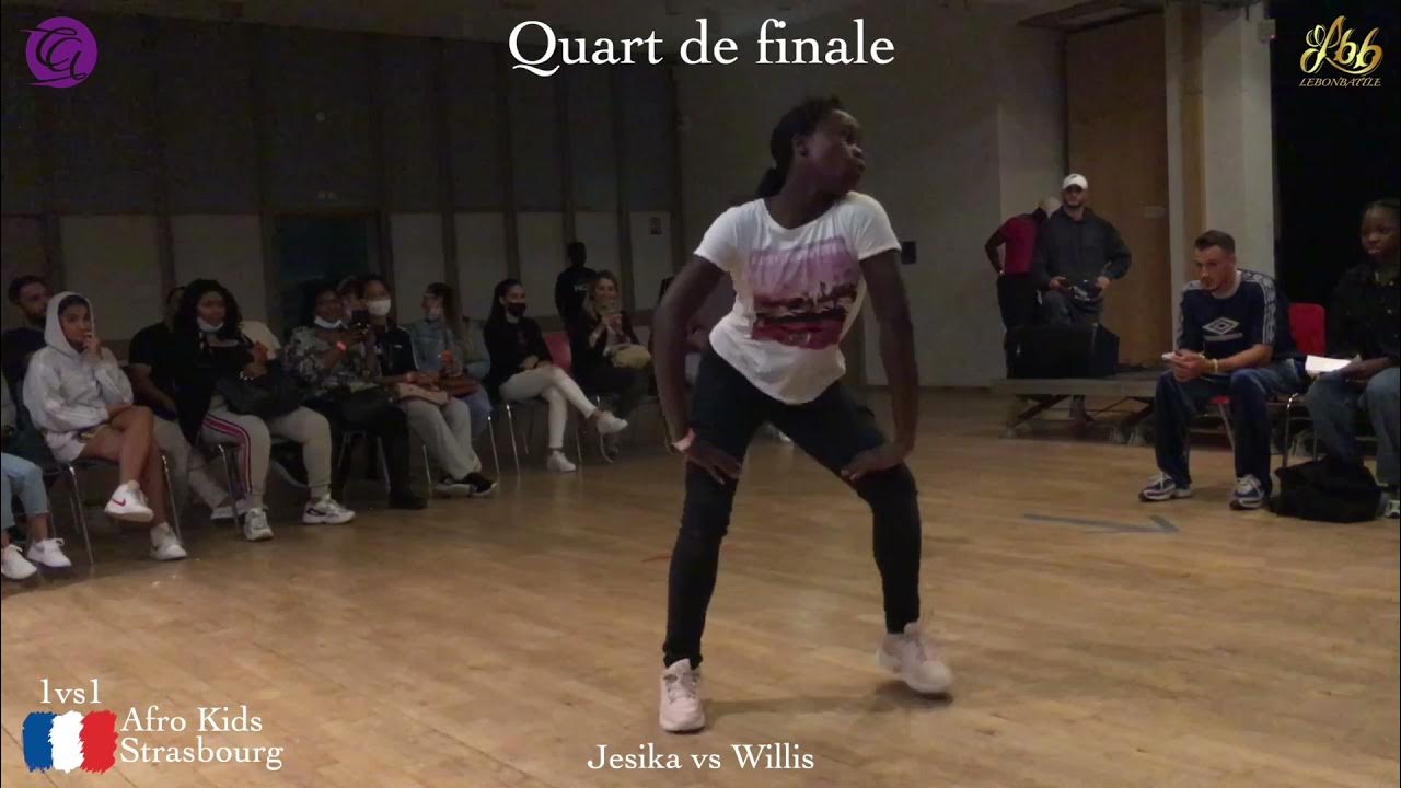 Battle Afro Dance Connexion 4 Quart de Finale kids Jesika vs Willis