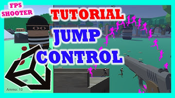 Como hacer un Shooter FPS en Unity desde cero Capitulo 2-  Crear y programar salto 3d Con Character