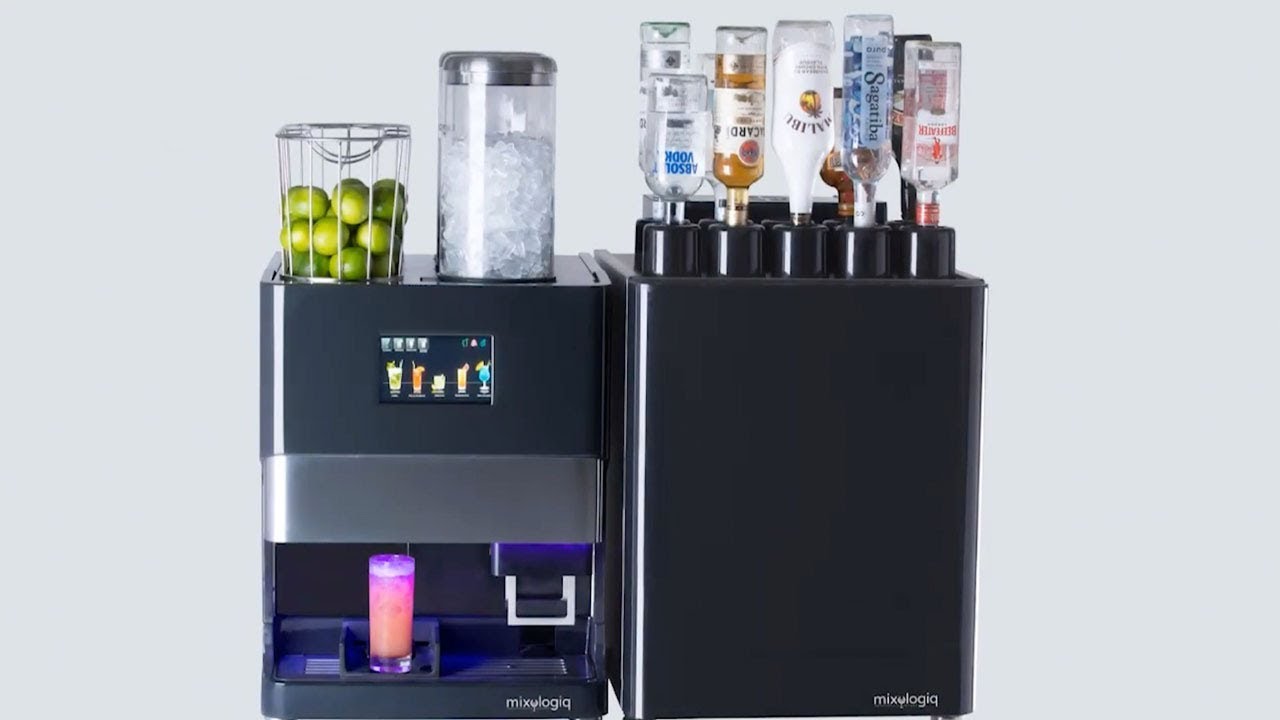 Cocktail Machine Creates Hundreds Of Drinks 