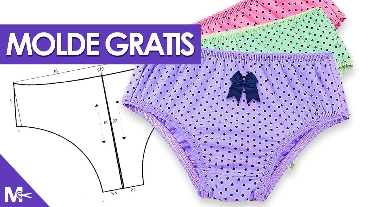 ▻ Cómo hacer una PANTALETA para Dama | Molde GRATIS ? - YouTube