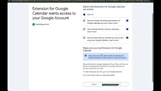 Schedule calendar - browser extension for Google Calendar