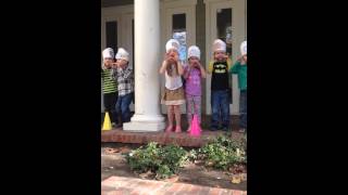 Nora's preschool thanksgiving performance 2014, silly song