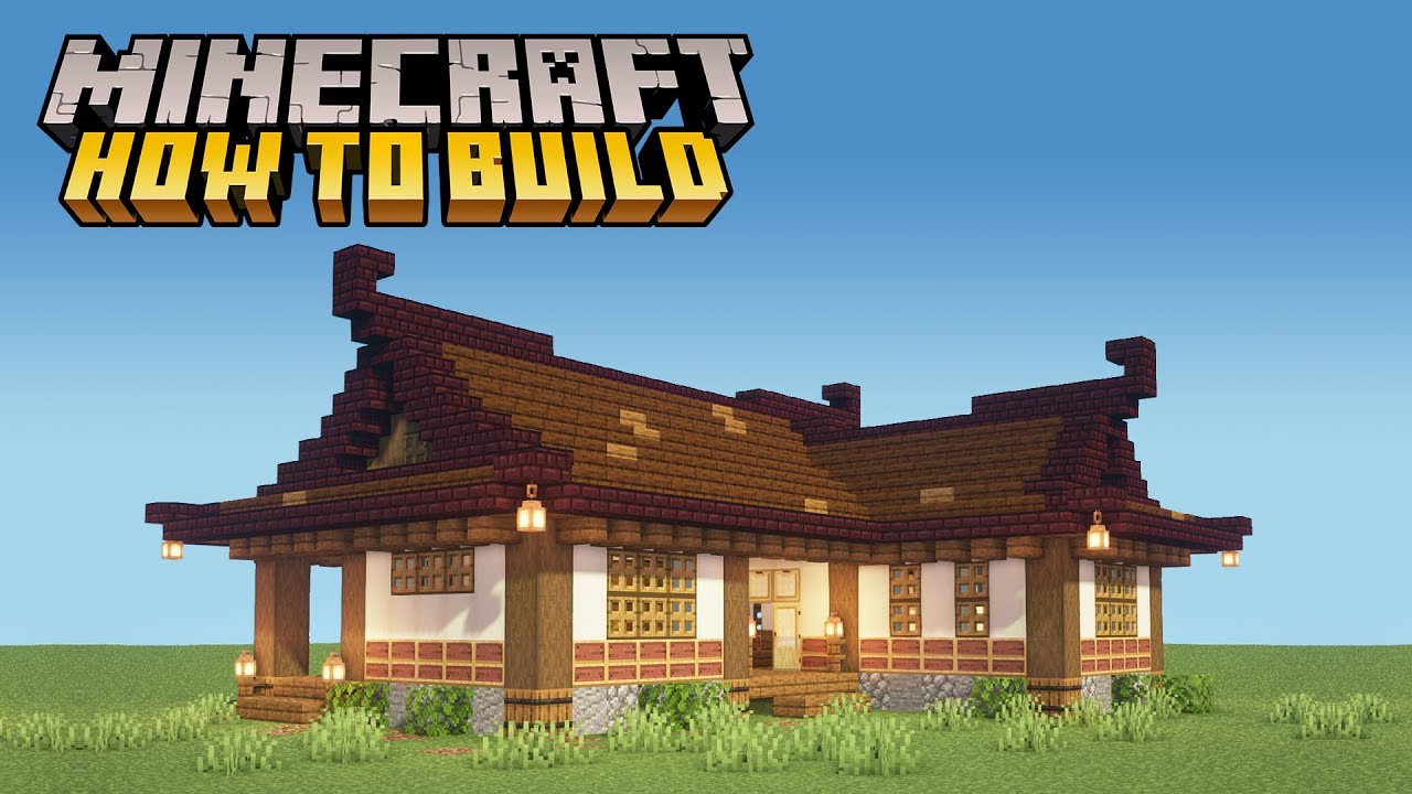 Minecraft: How To Build A Japanese House - YouTube