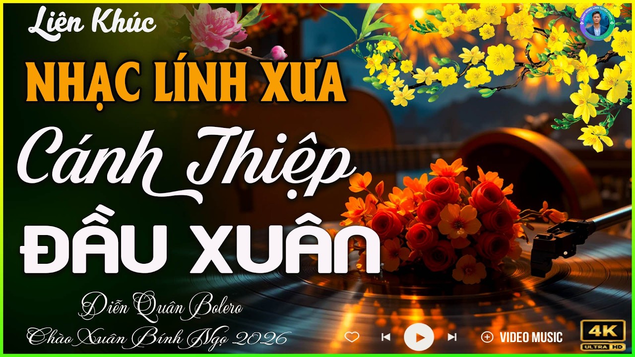 17-02 Mở Nghe LK Nhạc Vàng XUÂN NGHE LÀ THẤY TẾT ➤ Lk Bolero Nhạc Lính Rumba Hải Ngoại 2026 Thư Giãn