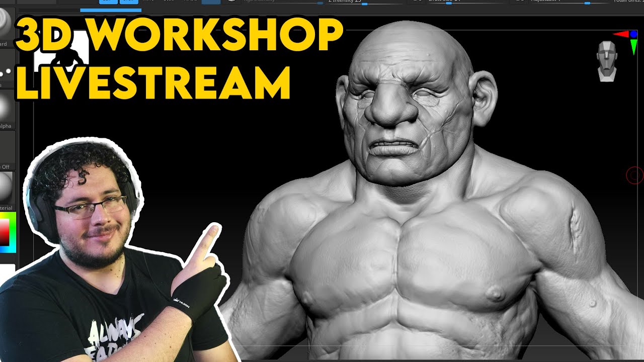 3D Workshop Livestream! Learn about the 3D World - YouTube