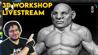 3D Workshop Livestream! Learn about the 3D World