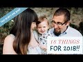 18 Goals for 2018 - New Years Goals and Plans!