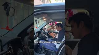 Boys after charity🤣😎.        # charity#viral #new#money#relatable