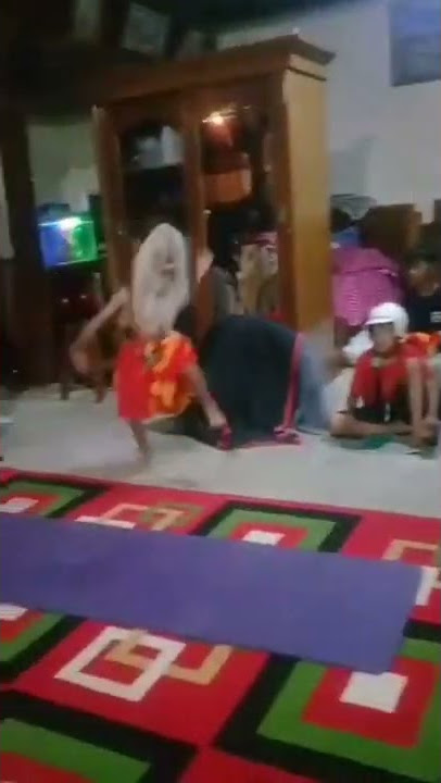 seru dan lincah,,aksi bujang ganong kecil...