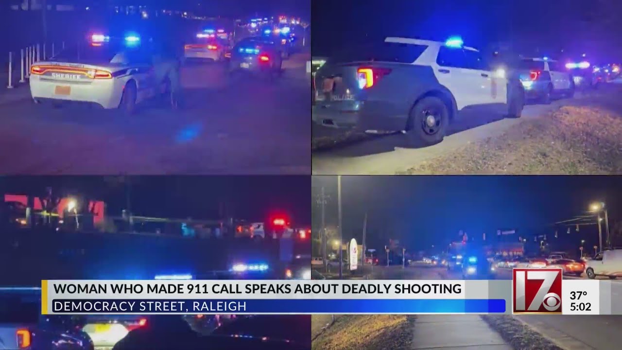 Woman who made 911 call in Raleigh Democracy St. shooting speaks - YouTube