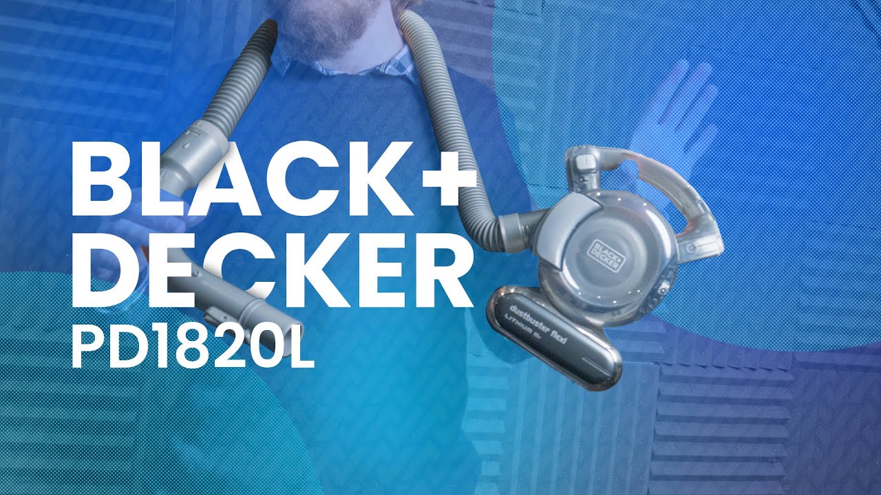 BLACK+DECKER - Aspirateur à Main Sans Fil Flexi DUSTBUSTER Rechargeable  avec Flexible et Embouts 18V 