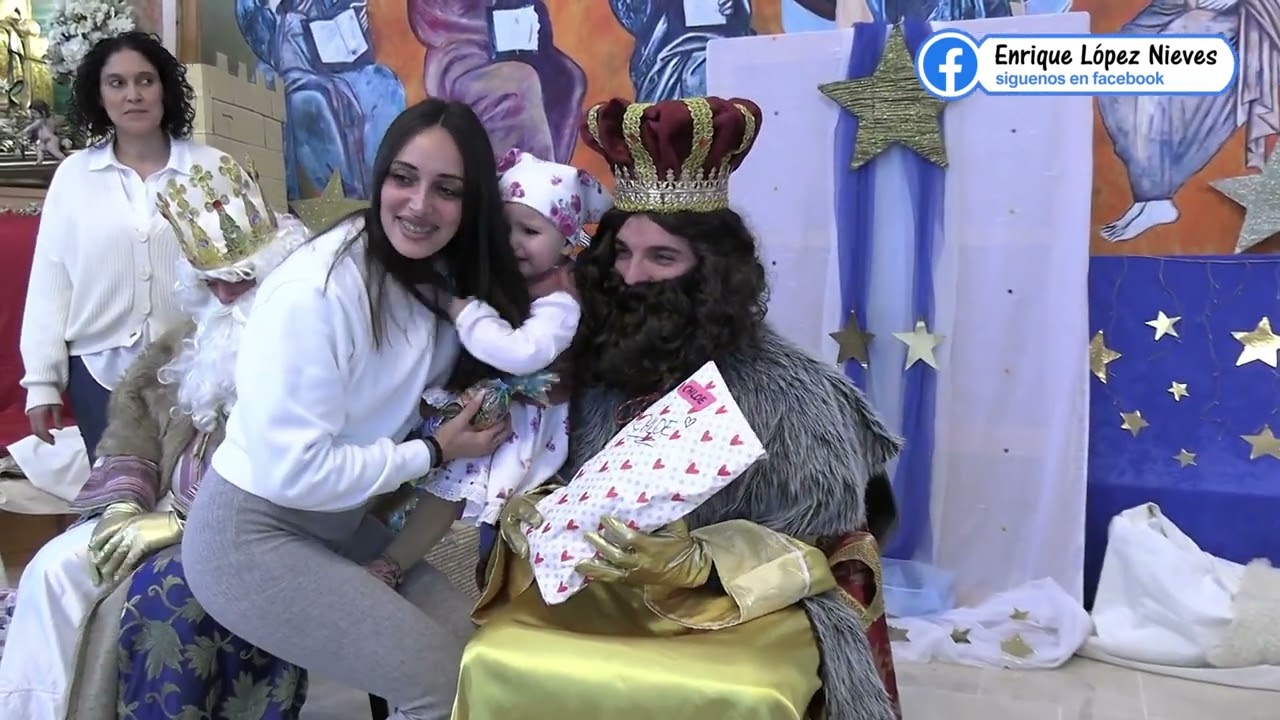 La Escuela Infantil El Castillo recibió a los Reyes Magos en la Parroquia Virgen del Mar 22-12-2023