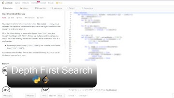 Reconstruct Itinerary Using DFS - Leetcode