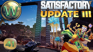 Satisfactory Update 3, Episode 41: Completing the Rail Loop - Let