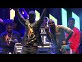 Nigerian singer Davido with Rwandan rapper Jay Polly