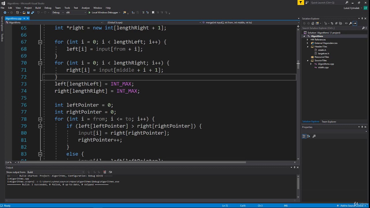 09 CODE Merge Sort - YouTube