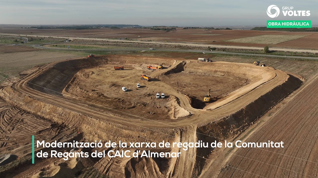 Modernització del Regadiu a Almenar: Un Projecte Estratègic de GRUP VOLTES