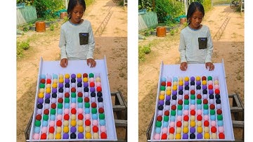 Game IQ Stripe Colorful Balls Puzzle Challenge, Fast Fast resolve ball happy playing