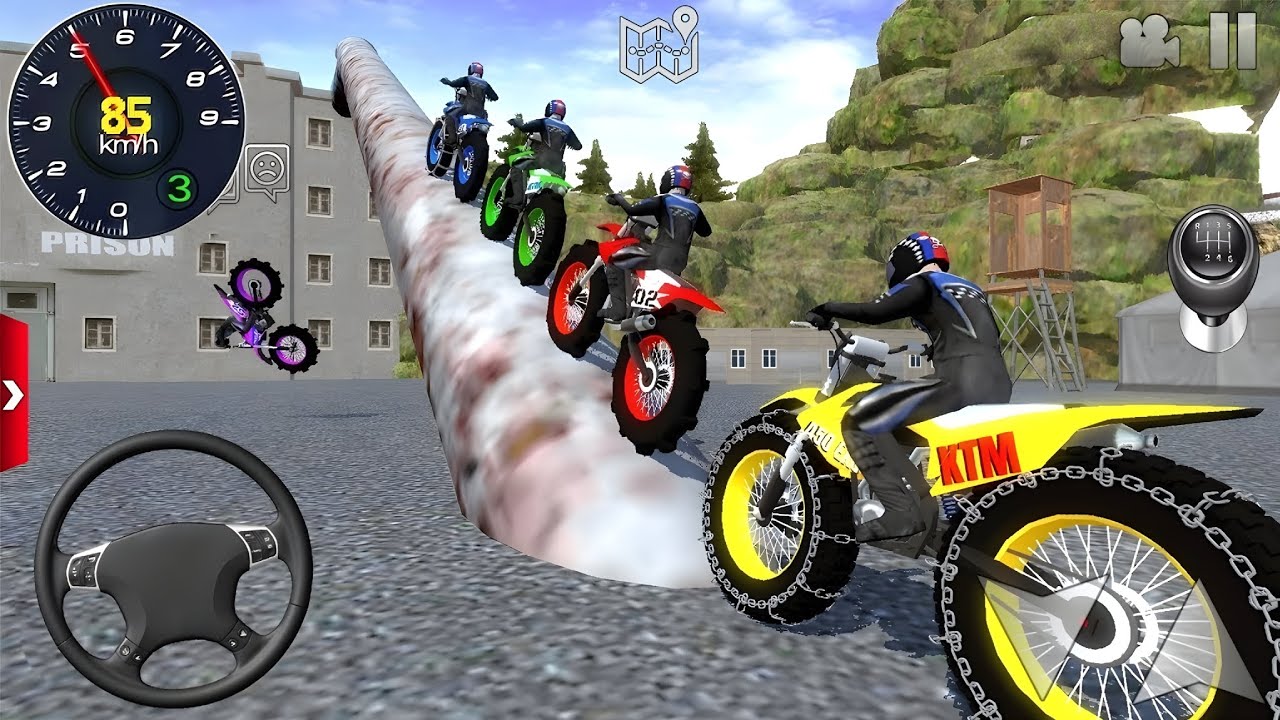 Поездка на машине с горячей девушкой по бездорожью - Offroad Outlaws IOS/Android Gameplay