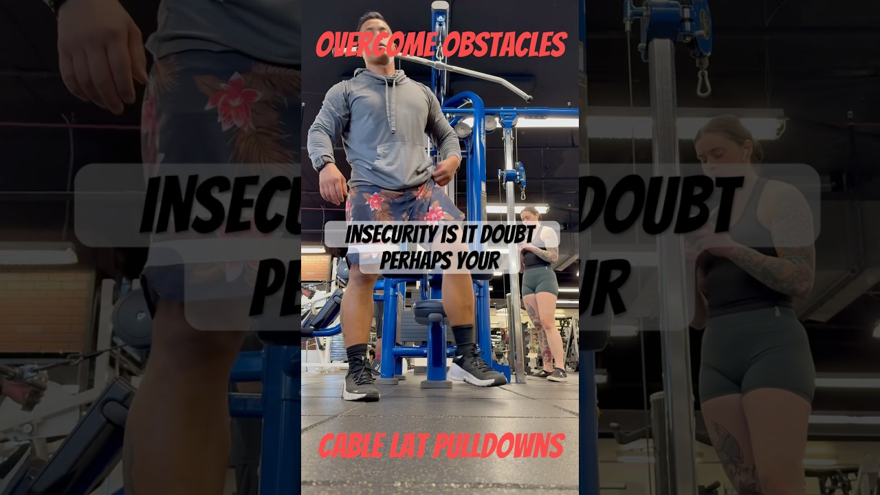 Overcome Every Obstacle | Lat Pulldown Motivation