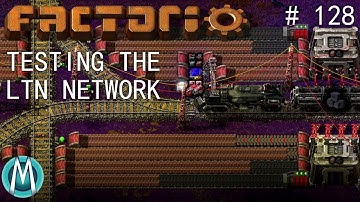 [Factorio 1.1 4K] Angel/Bobs Ep 128: Testing The LTN Network