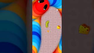 Worms zone io 🐍 #wormszone #shortsviral #shortsfeed
