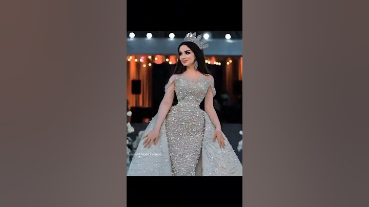 اجمل فستان زفاف 2022ربنا يفرح كل البنات💃💃💃