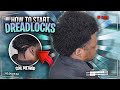 How To START Dreadlocks | Coil Method | Dreadlock Transformation